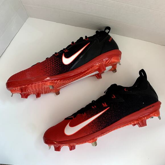 Nike Baseball Cleats Lunar Vapor Ultrafly Elite NIB Red Athletic Sz 16 Mens NWT - Picture 7 of 10